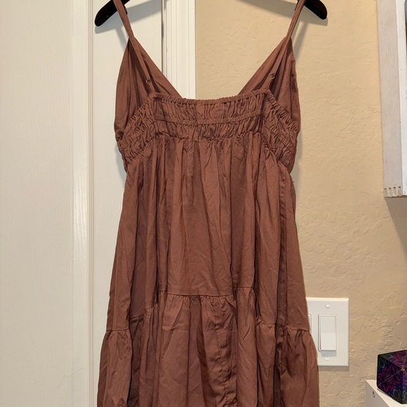 Aeropostale Brown Midi Dress - Picture 3 of 4
